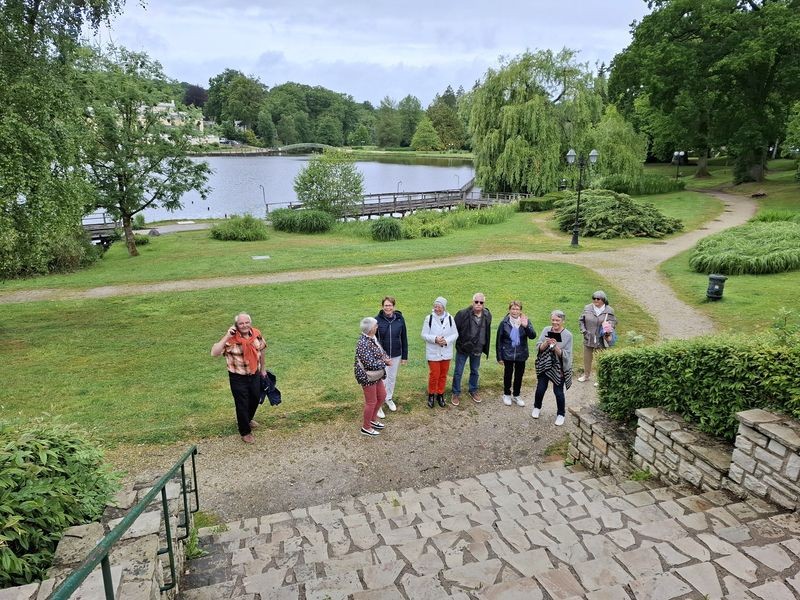 Nous sommes prêts à découvrir ce magnifique  PARC DU CASINO