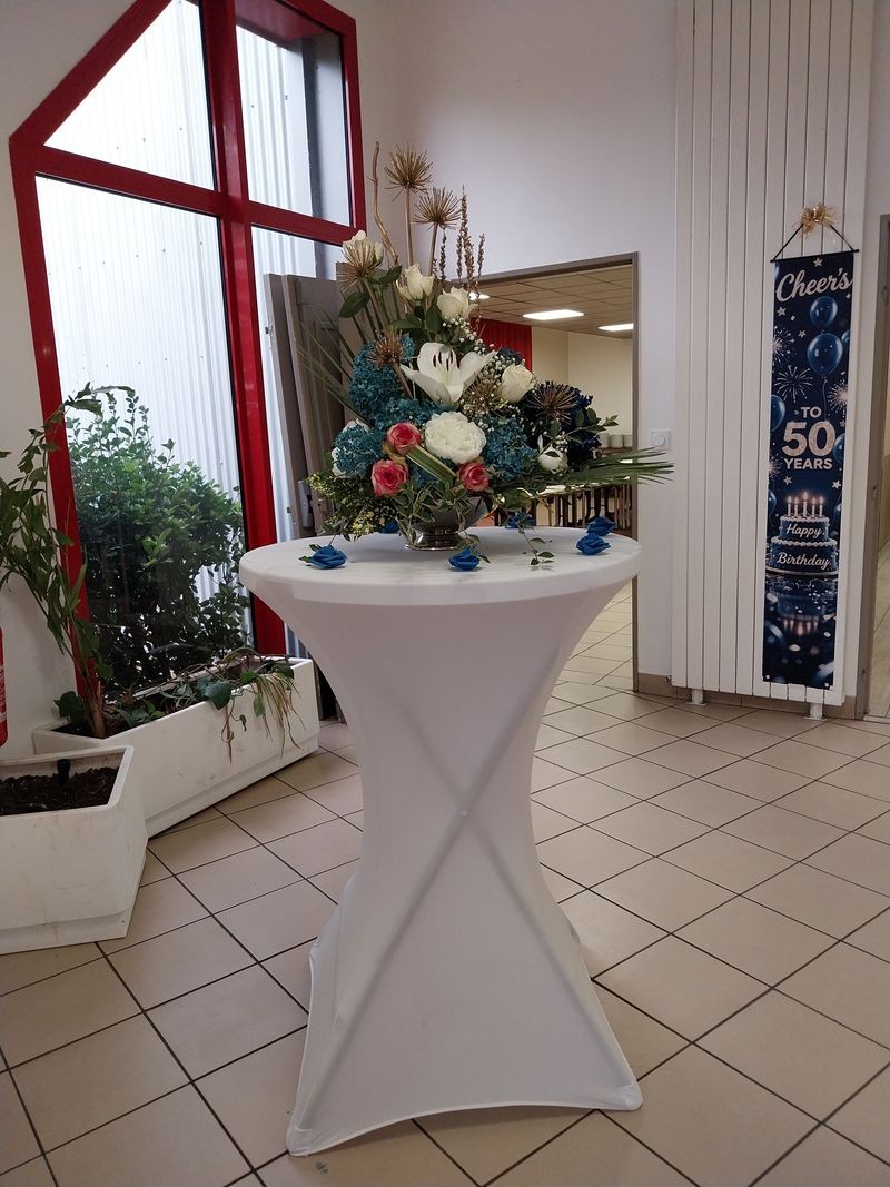 COMPOSITION FLORALE DE MARIE