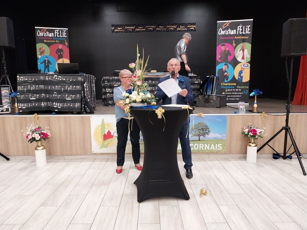 NOTRE PRESIDENT ET LA VICE PRESIDENTE DE LA FEDERATION
