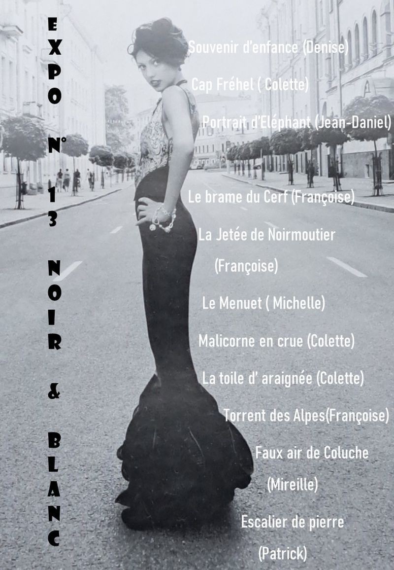 Expo n 13 noir et blanc