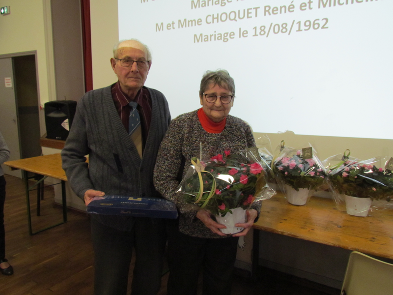 60 ANS DE MARIAGE, FELICITATIONS