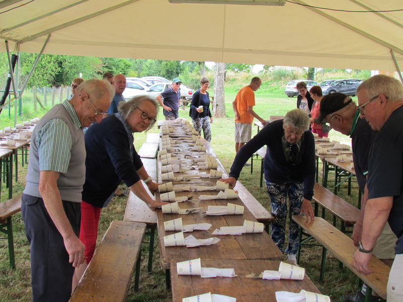 Installation des tables