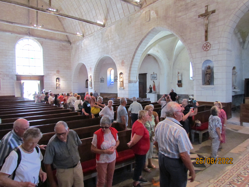 Intérieur de l'église de Marçon