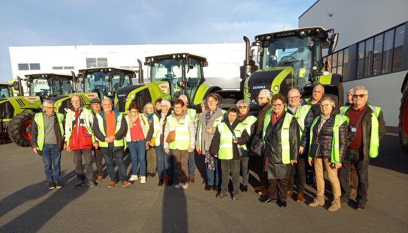 Le groupe en fin de visite