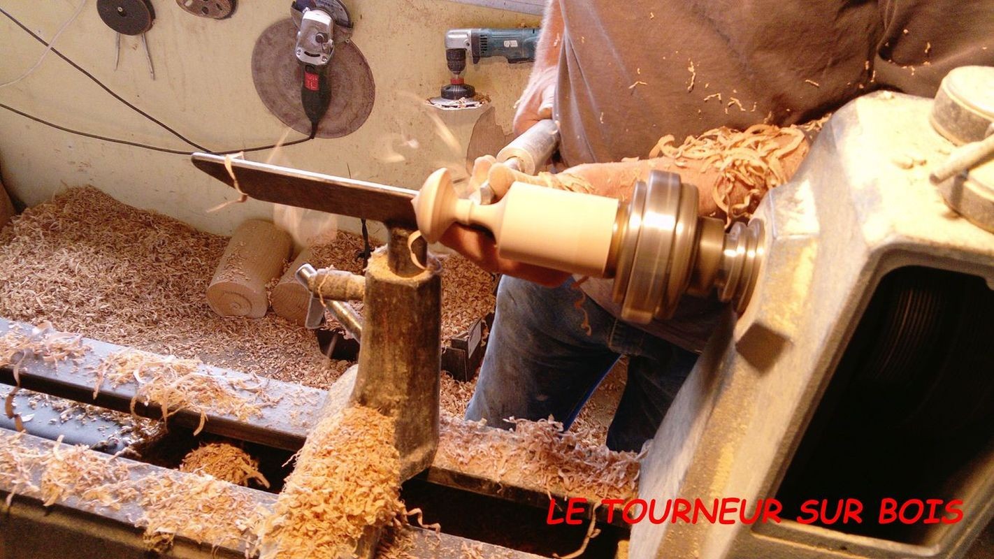 Le tourneur sur bois  