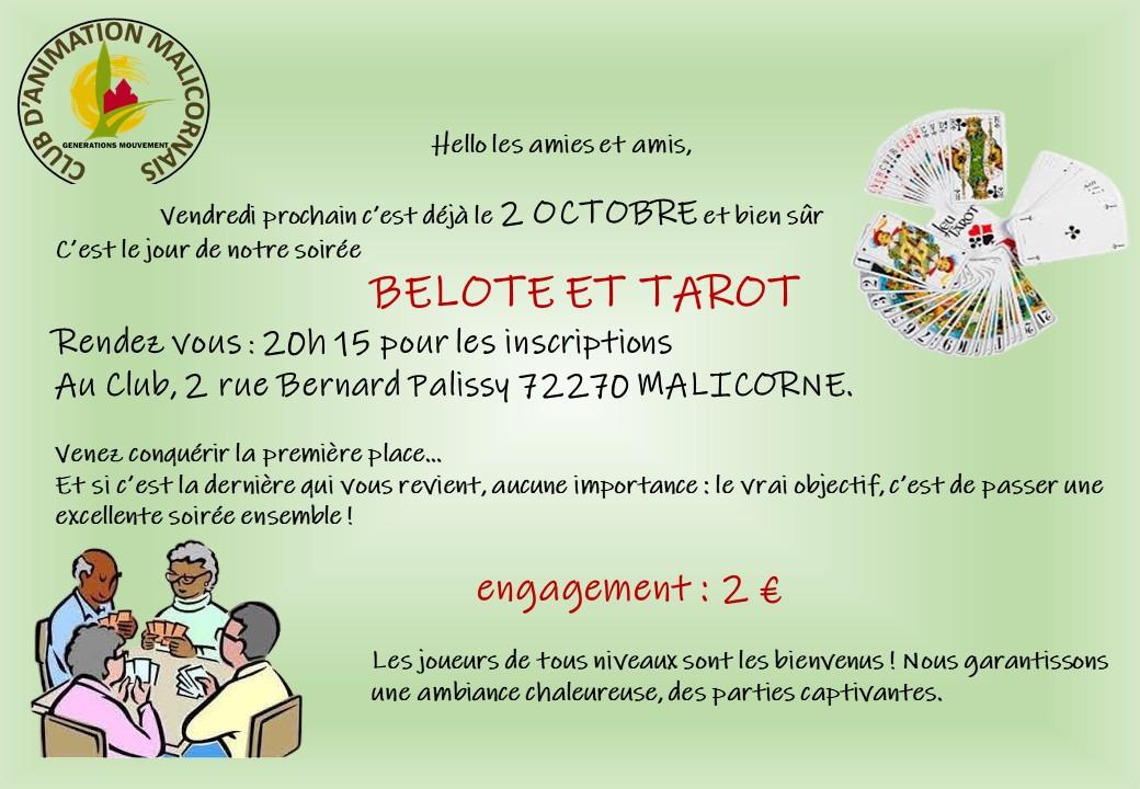 Cartes 2 octobre 2026