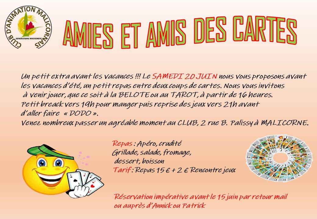 Cartes 20 juin 2026