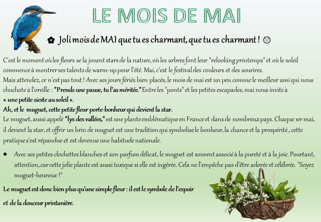 Mois de mai 2025